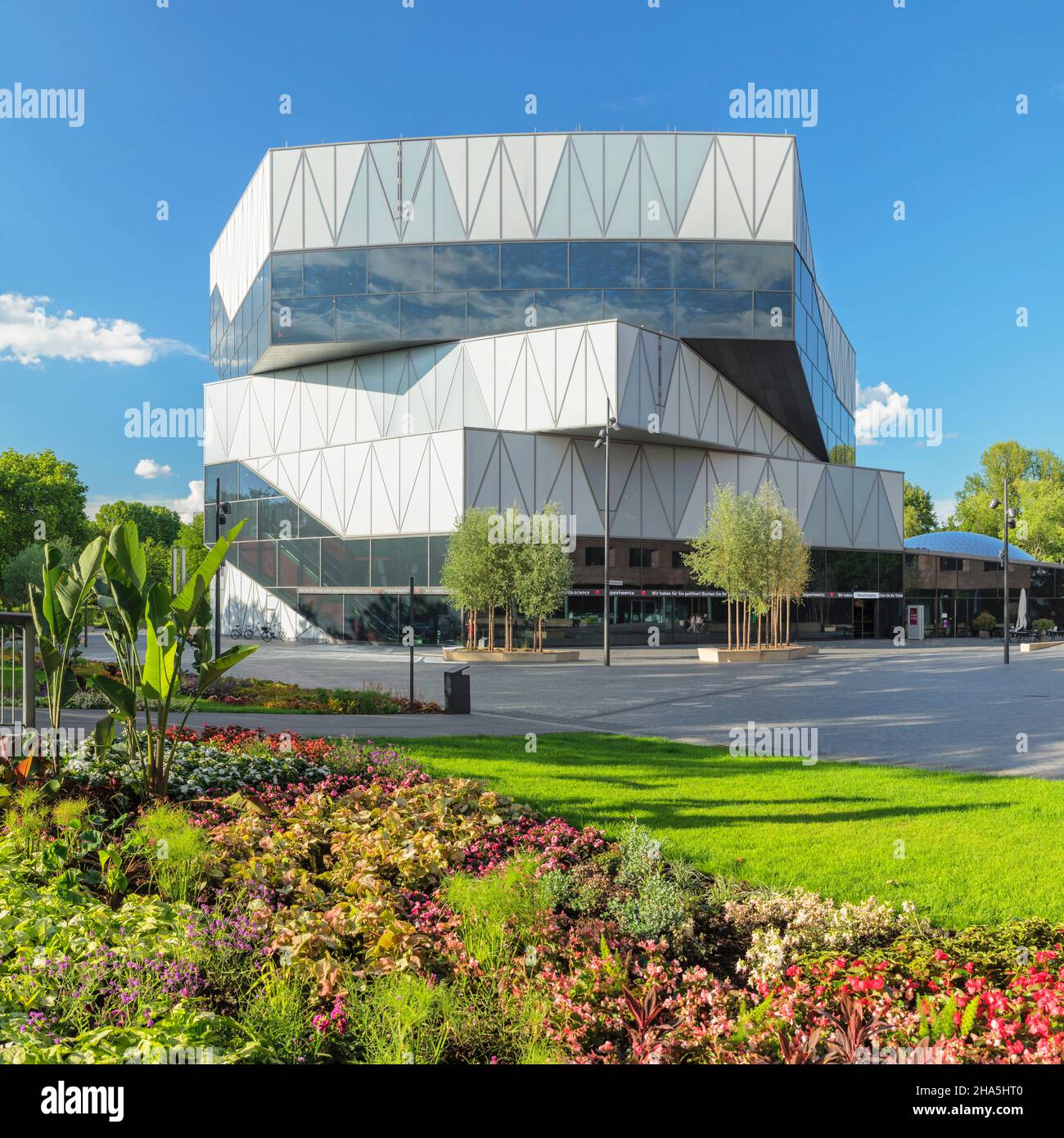 experimenta heilbronn,Wissenschaftszentrum,heilbronn,baden-württemberg,deutschland Stockfoto