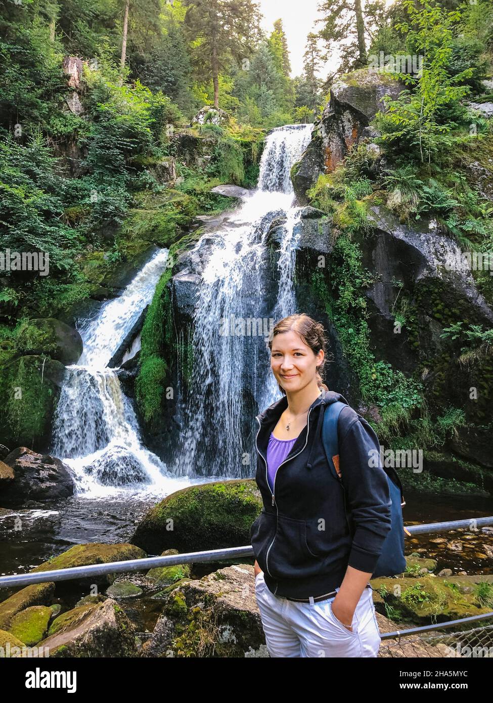 triberg, Wasserfall, Schwarzwald, baden-württemberg, deutschland Stockfoto