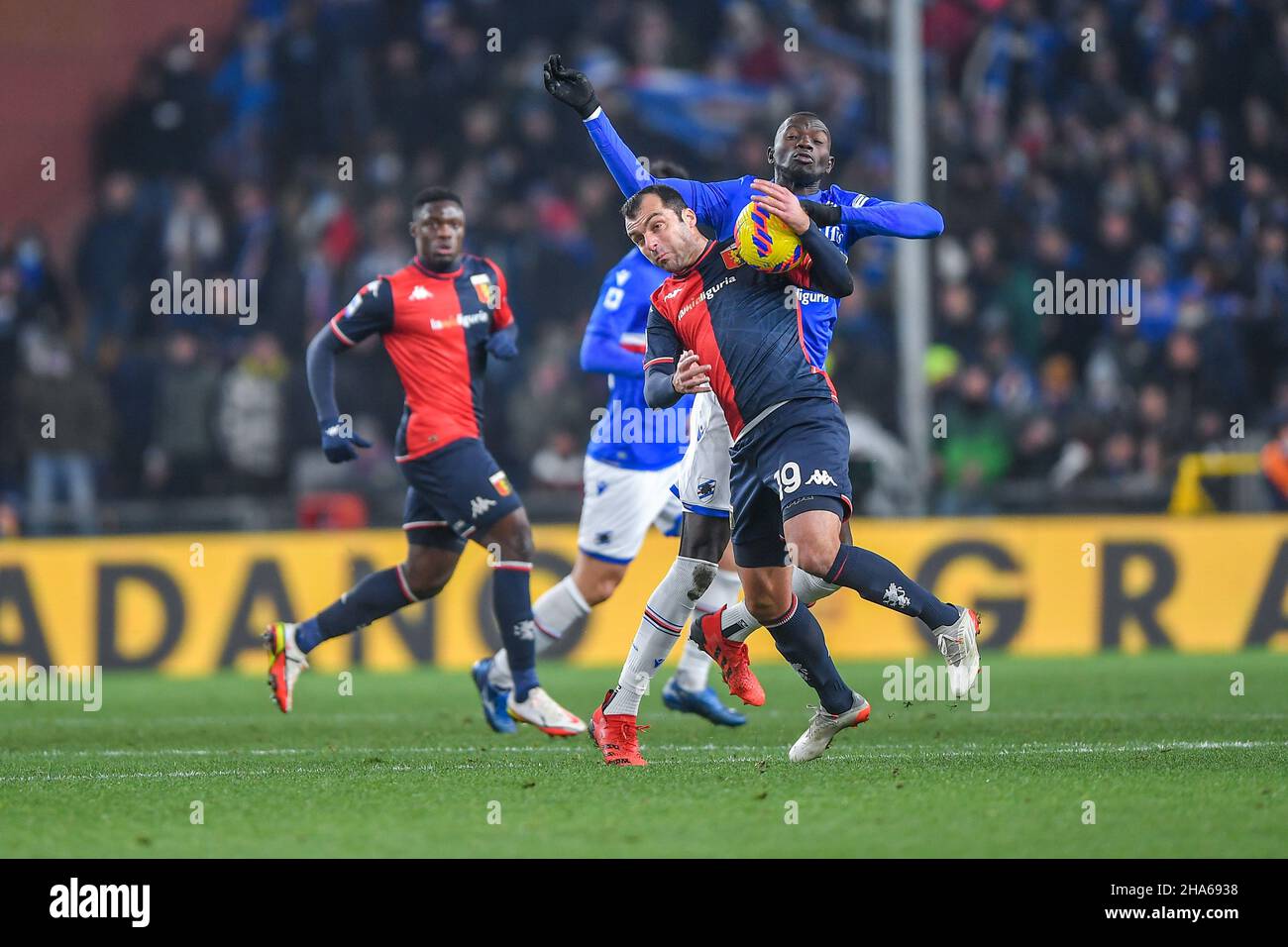 Genua, Italien. 10th Dez 2021. BARTOSZ BERESZYNSKI (Sampdoria) während Genua CFC vs UC Sampdoria, italienische Fußballserie A Spiel in Genua, Italien, Dezember 10 2021 Kredit: Unabhängige Fotoagentur/Alamy Live News Stockfoto