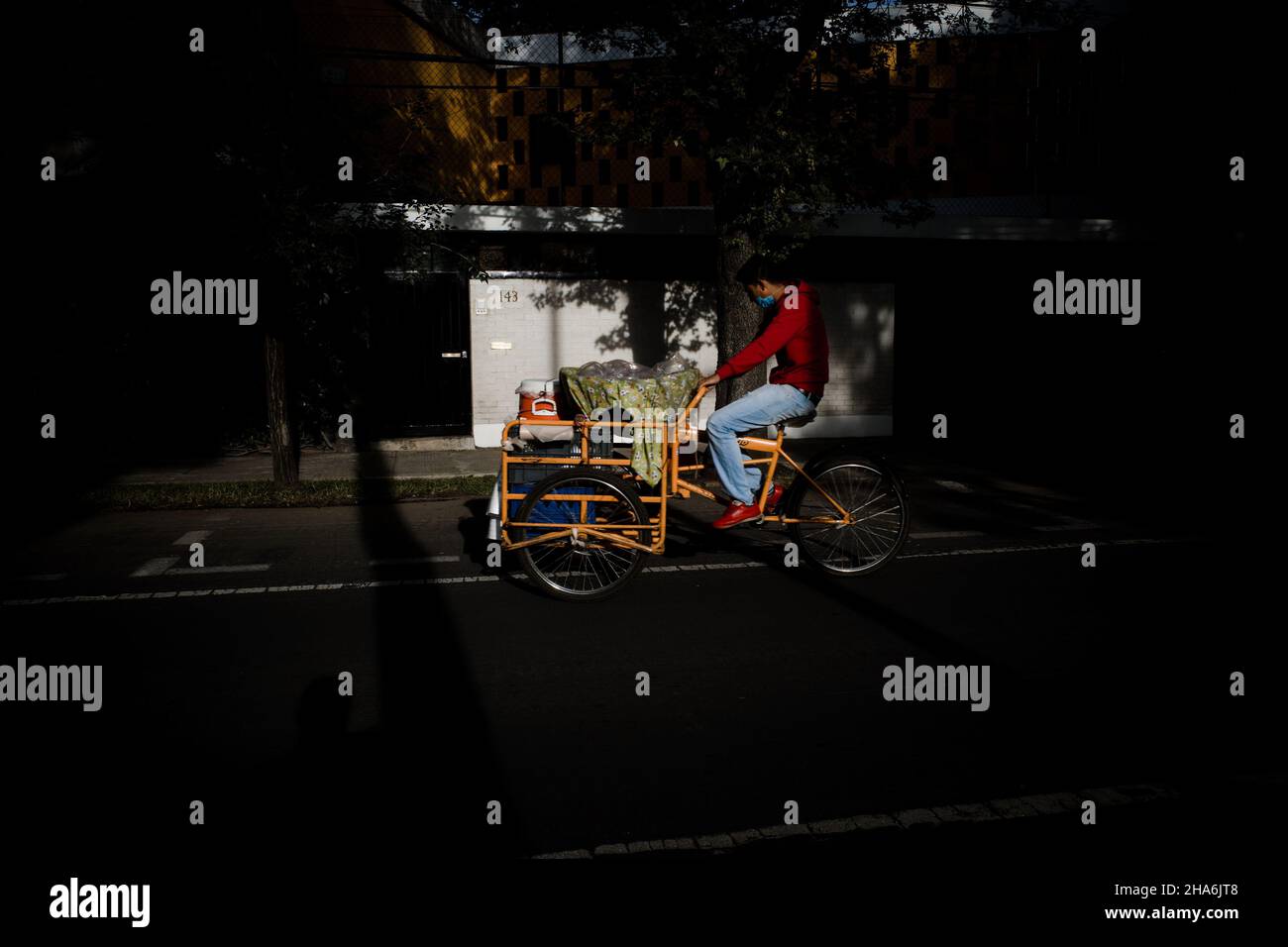 Straßenfotografie In Farbe Stockfoto