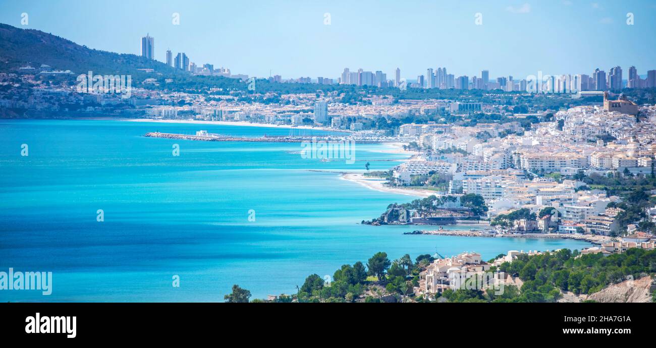 Altea, Alicante, Spanien Stockfoto