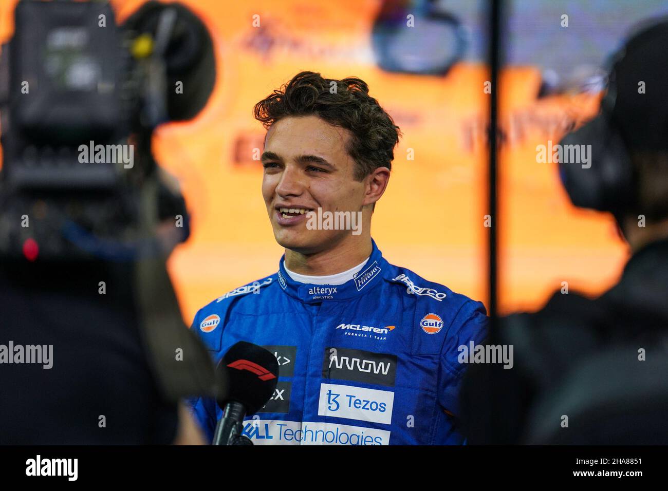 Yas Marina Circuit, Yas Island 11th. Dezember 2021 während des FORMEL 1 ETIHAD AIRWAYS ABU DHABI GRAND PRIX 2021 in den Vereinigten Arabischen Emiraten Eleanor Hoad Stockfoto