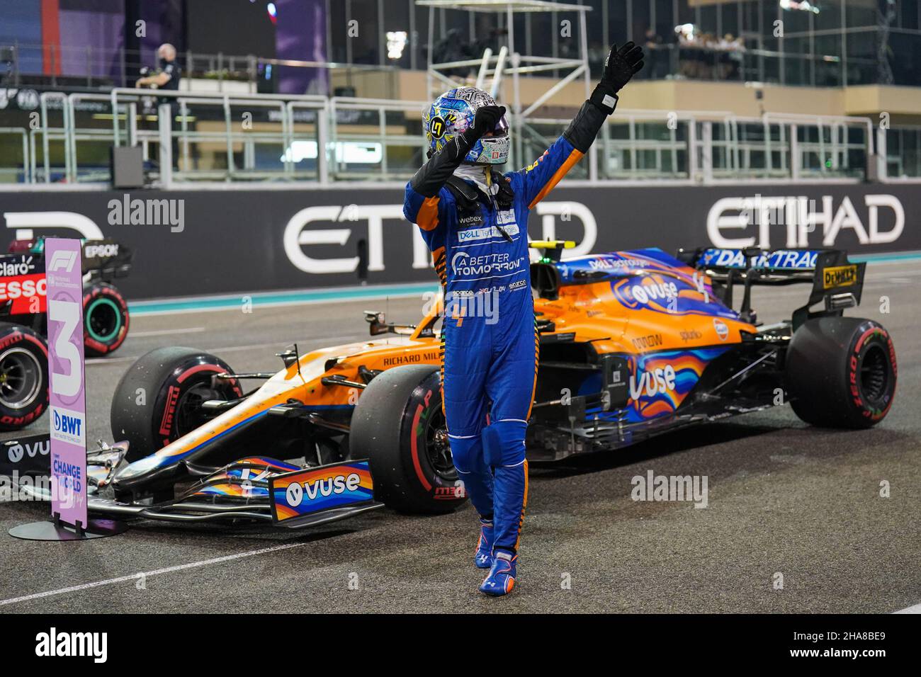 Yas Marina Circuit, Yas Island 11th. Dezember 2021 während des FORMEL 1 ETIHAD AIRWAYS ABU DHABI GRAND PRIX 2021 in den Vereinigten Arabischen Emiraten Eleanor Hoad Stockfoto