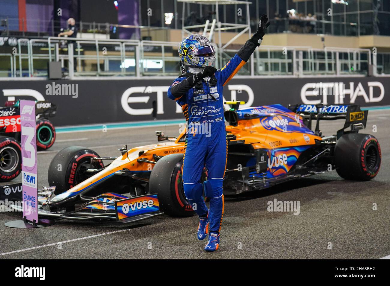 Yas Marina Circuit, Yas Island 11th. Dezember 2021 während des FORMEL 1 ETIHAD AIRWAYS ABU DHABI GRAND PRIX 2021 in den Vereinigten Arabischen Emiraten Eleanor Hoad Stockfoto