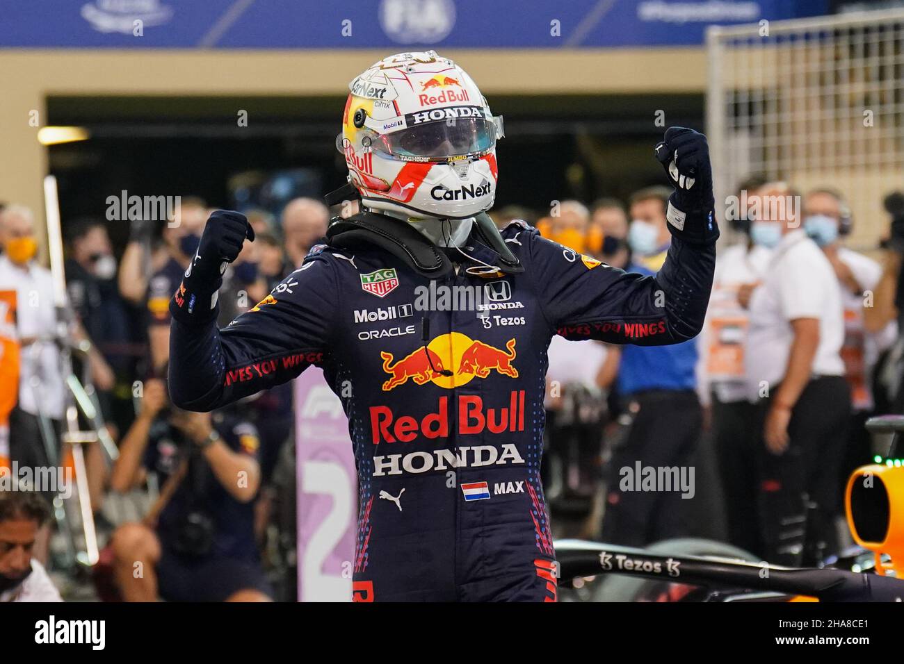 Yas Marina Circuit, Yas Island 11th. Dezember 2021 während des FORMEL 1 ETIHAD AIRWAYS ABU DHABI GRAND PRIX 2021 in den Vereinigten Arabischen Emiraten Eleanor Hoad Stockfoto