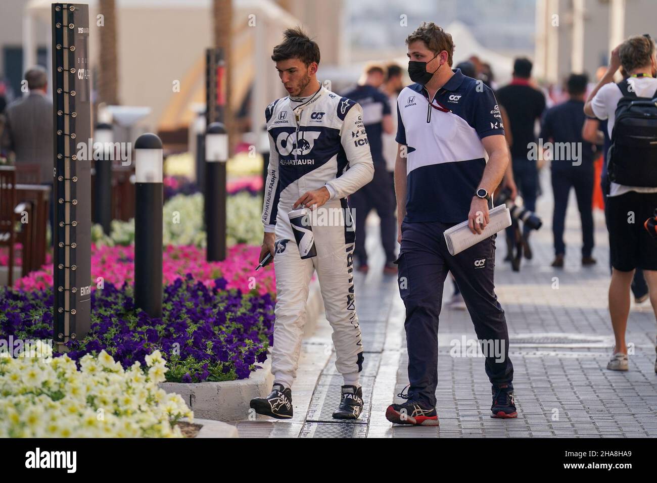 Yas Marina Circuit, Yas Island 11th. Dezember 2021 während des FORMEL 1 ETIHAD AIRWAYS ABU DHABI GRAND PRIX 2021 in den Vereinigten Arabischen Emiraten Eleanor Hoad Stockfoto