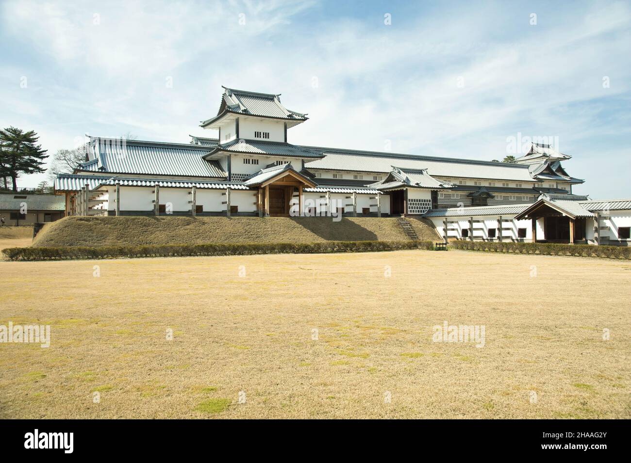 Kanazawa Castle in der Präfektur Ishikawa, Japan Stockfoto