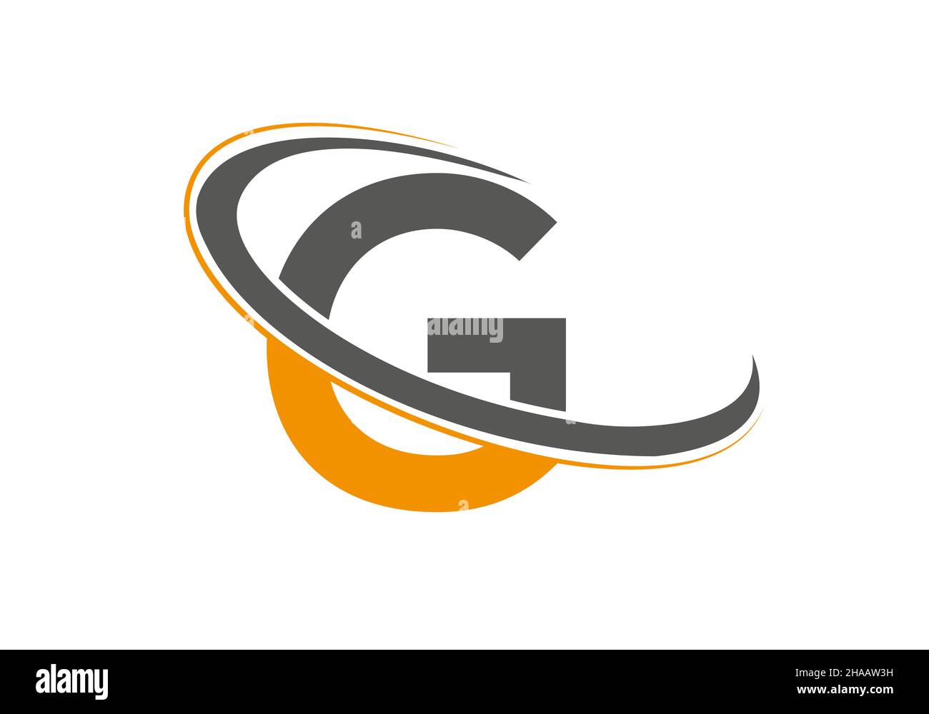 Buchstabe G Logo Design für Geschäfts- und Firmenidentität. Kreative G-Buchstaben Logo Vektor eps Stock Vektor
