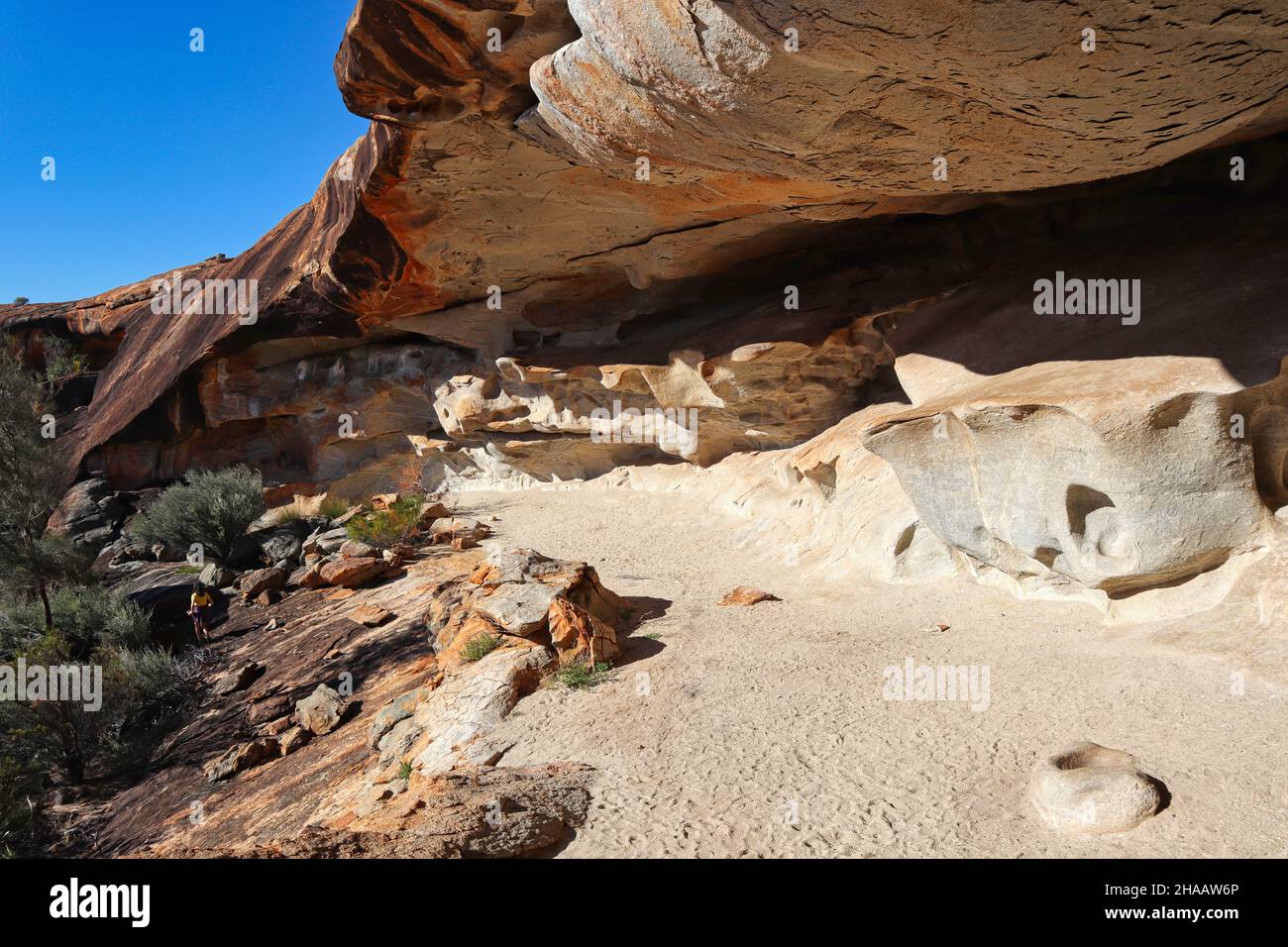 Caves Hill in Western Australia (aka Caves Rock). In Der Nähe Von Widgiemooltha. Stockfoto