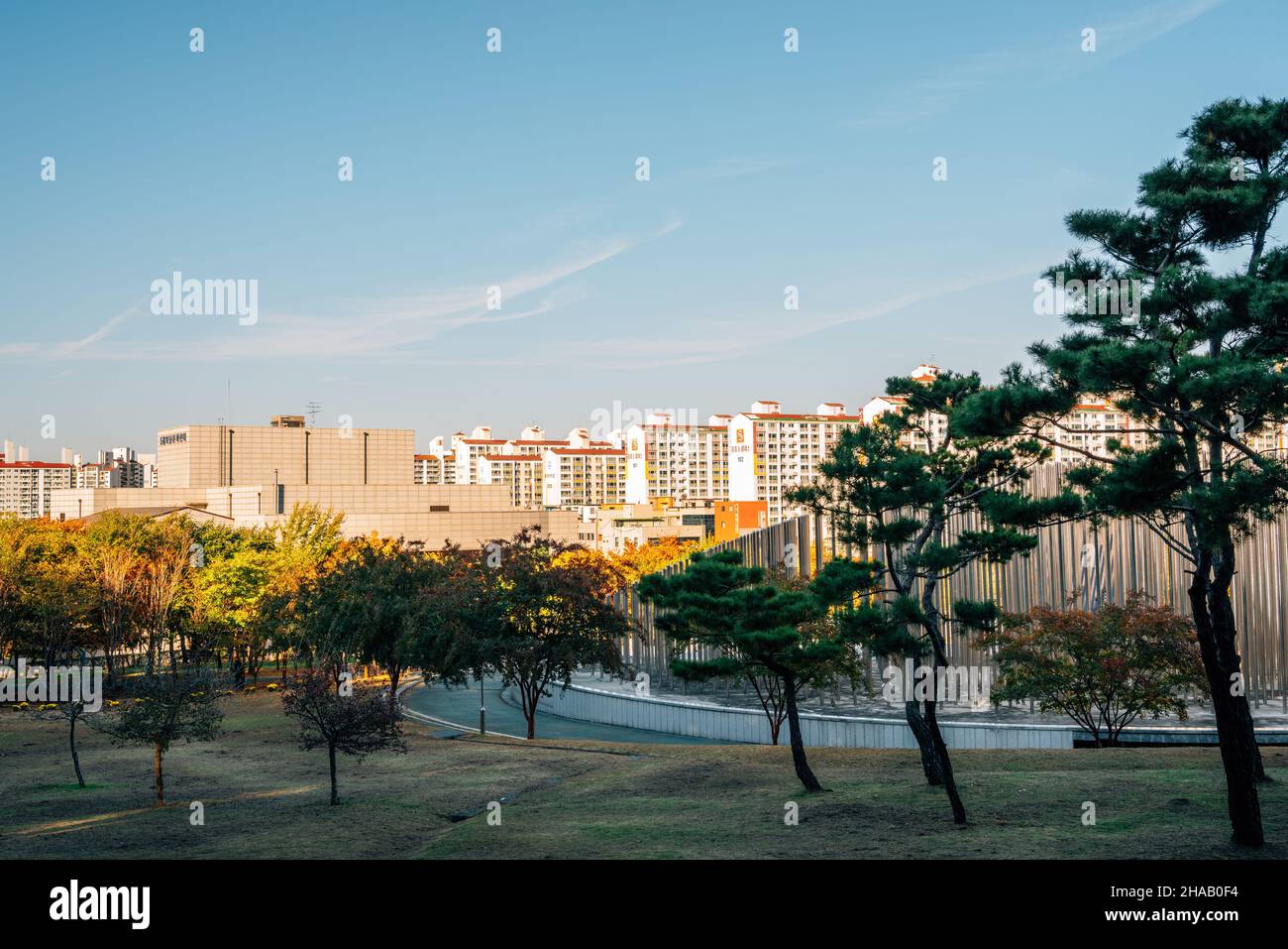 Gwangju, Korea - 28. Oktober 2021 : 5,18 Memorial Park Stockfoto