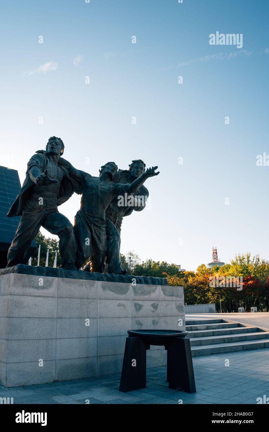 Gwangju, Korea - 28. Oktober 2021 : 5,18 Memorial Park Stockfoto