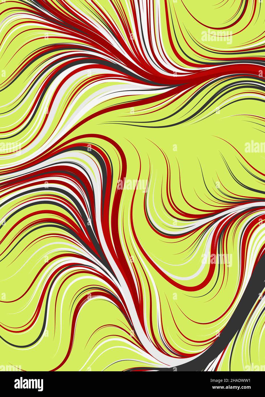 Abstrakte Perlinnoise geometrische generative computergestützte Kunstdarstellung Stock Vektor