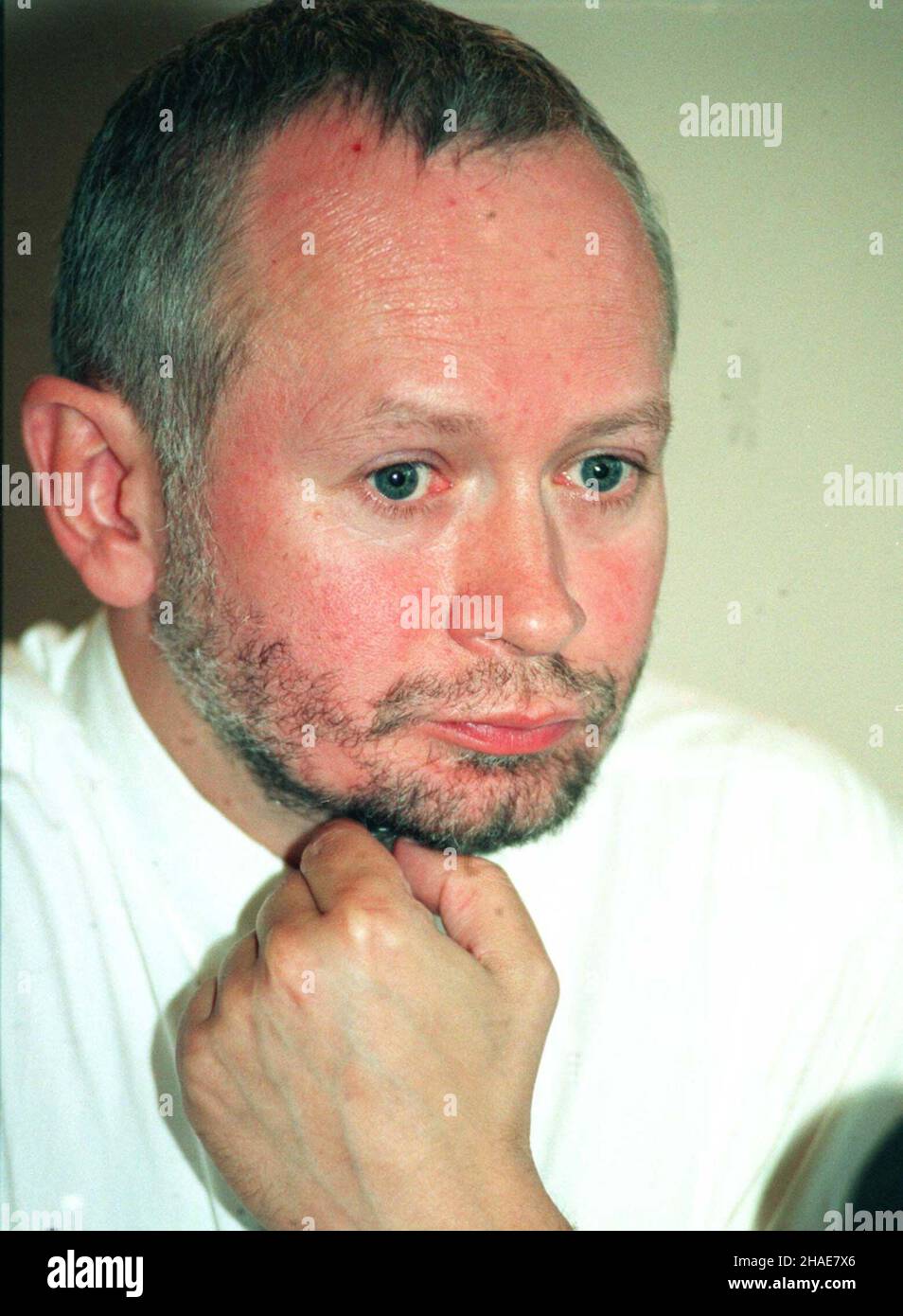 Polska, 1998. Micha³ Boni, by³y Minister, szef gabinetu politycznego ministra pracy i polityki socjalnej. (kruu) PAP/CAF/Adam Urbanek ***dok³adna Data i miejsce wydarzenia nie ustalone*** Polen, 1998. Michal Boni, polnischer Politiker, Leiter der Berater des Ministers für Arbeit und Sozialpolitik. (kruu) ***Termin und Ort unbekannt*** Stockfoto
