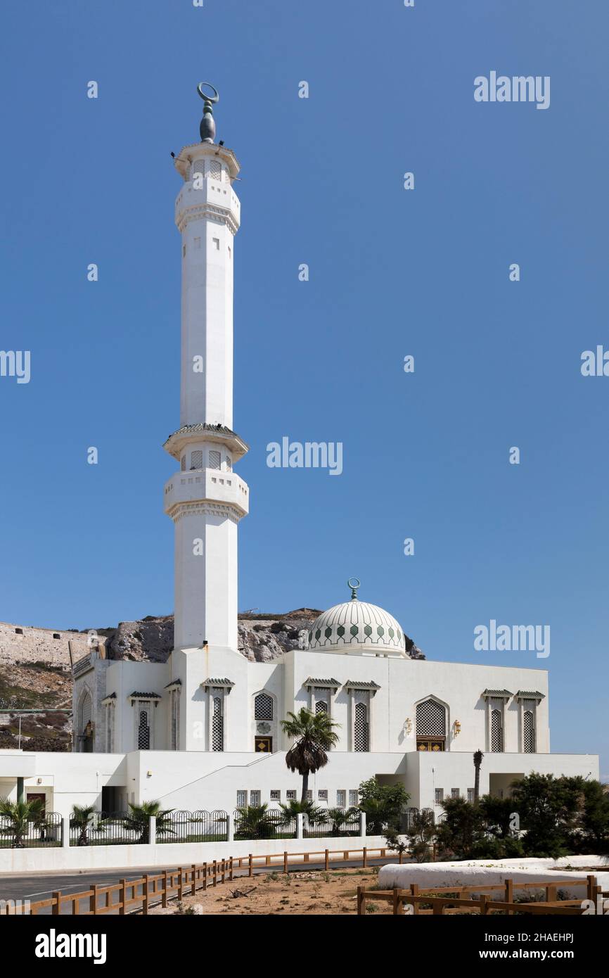 King Fahad bin Abdulaziz Al Saud Moschee, Europa Point, Gibraltar Stockfoto