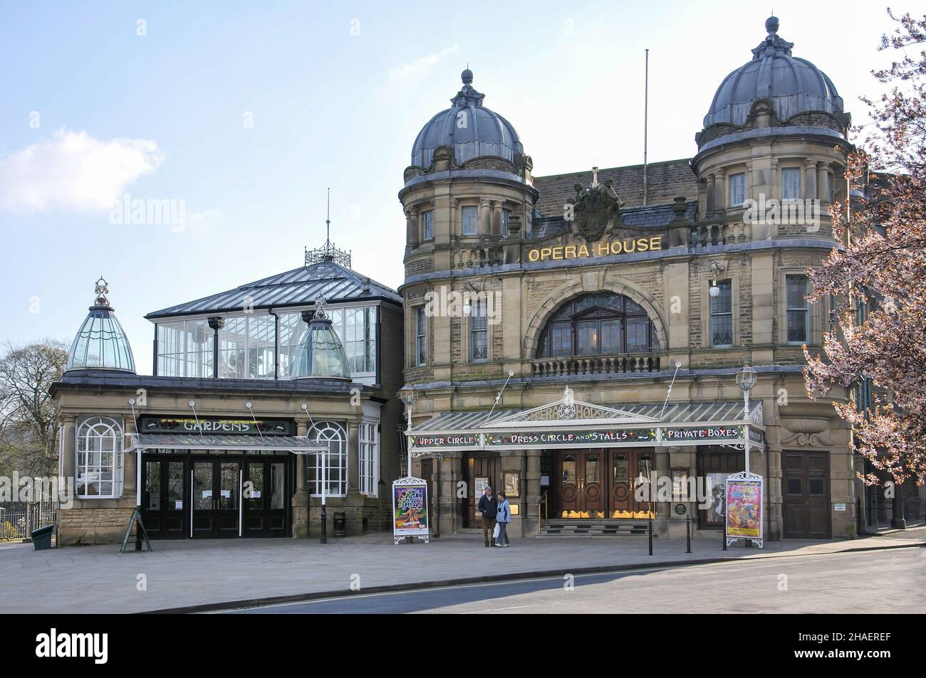 Opernhaus, Wasser-Strasse, Buxton, Derbyshire, England, Vereinigtes Königreich Stockfoto