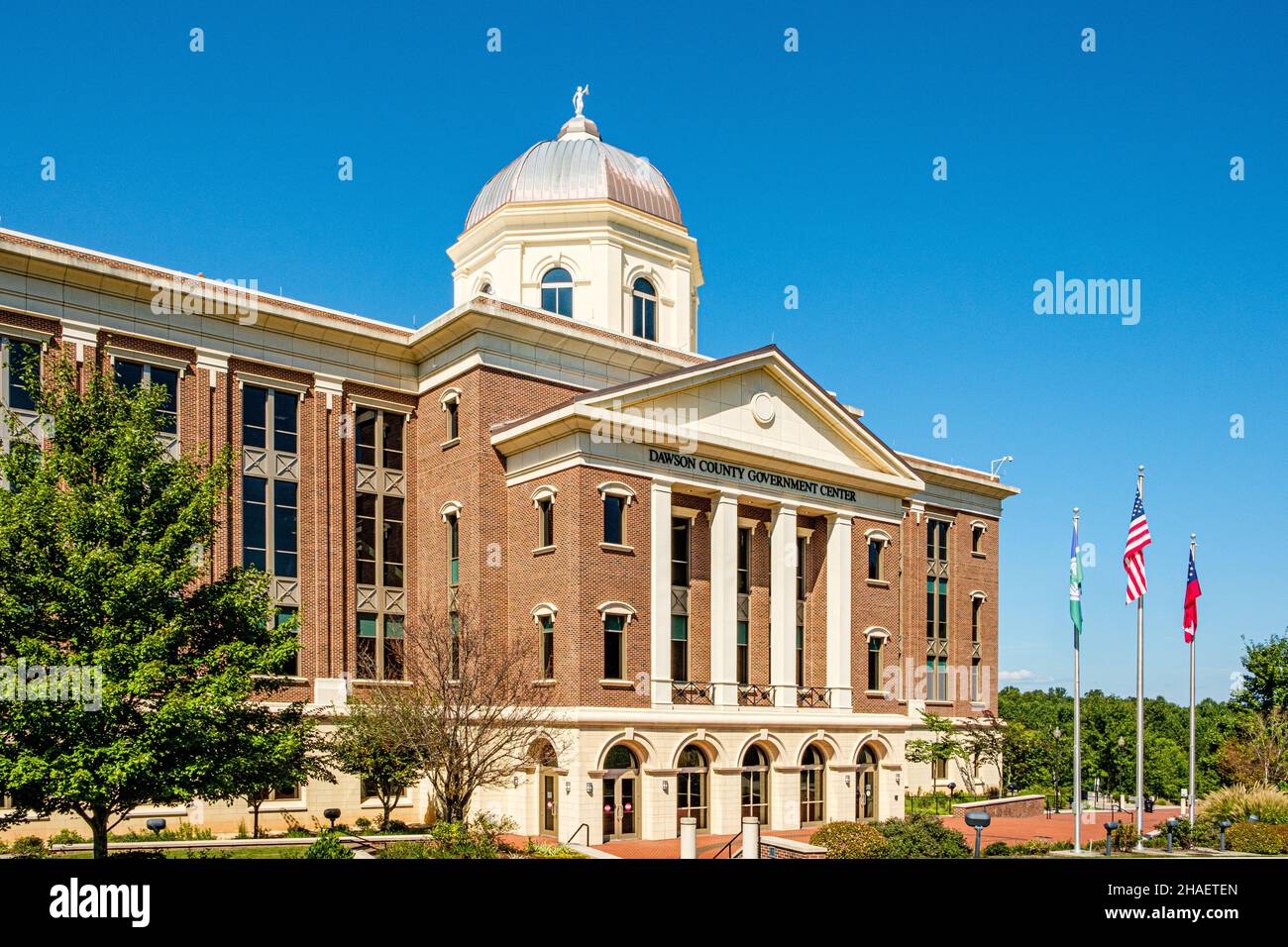 Dawson County Superior Court, Shoal Creek Road, Dawsonville, Georgia Stockfoto