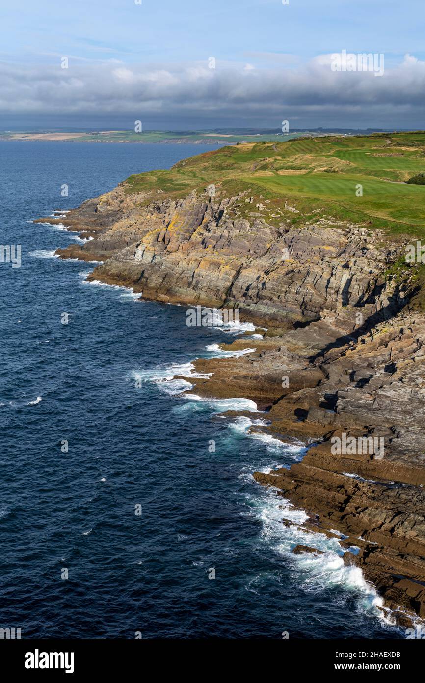 Alter Leiter von Kinsale Links, County Cork, Irland Stockfoto