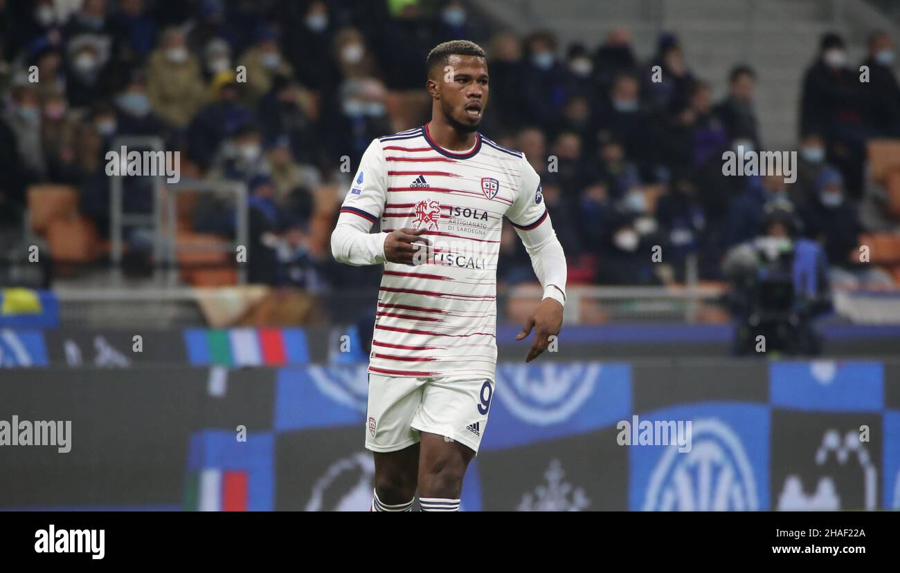 San Siro Stadion, Mailand, Italien, 12. Dezember 2021, Keita Balde während des Spiels Inter - FC Internazionale gegen Cagliari Calcio - italienische Fußballserie A Stockfoto