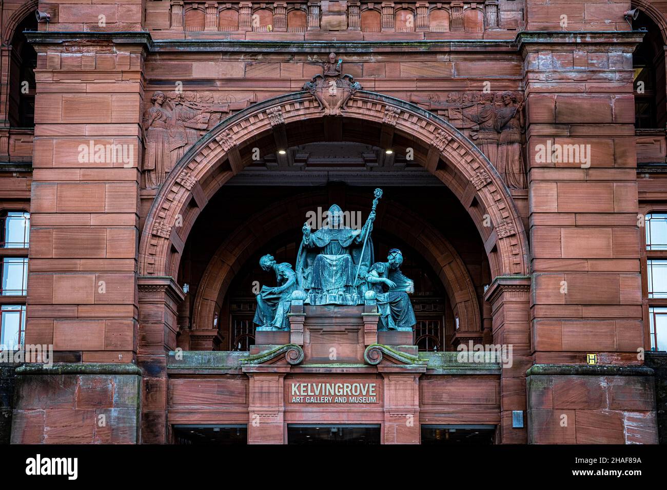 Vereinigtes Königreich, Schottland, Glasgow, WEST END, KUNSTGALERIE UND MUSEUM KELVINGROVE Stockfoto