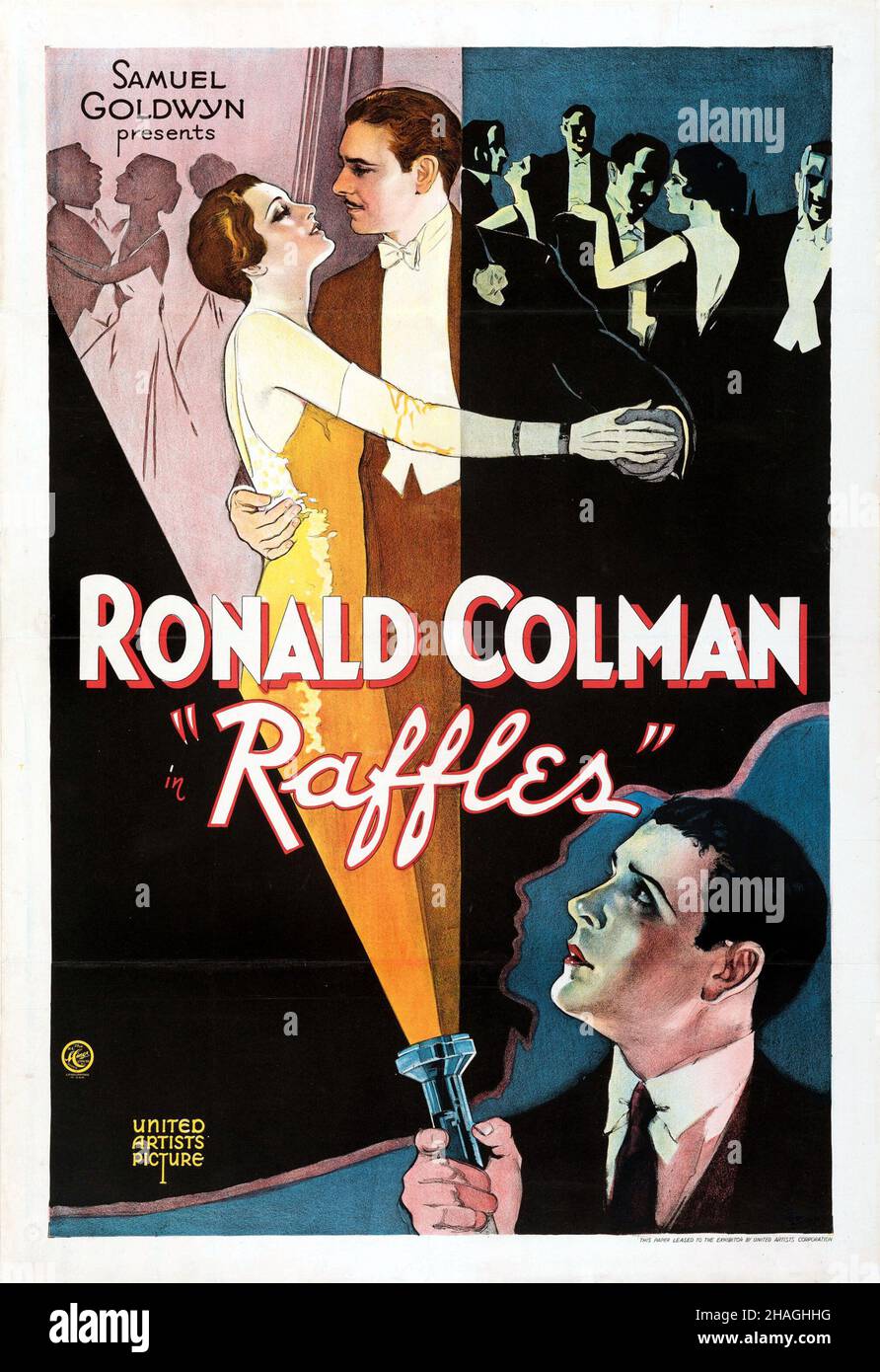 RONALD COLMAN in RAFALES (1930), Regie: GEORGE FITZMAURICE. Kredit: VEREINIGTE KÜNSTLER / Album Stockfoto