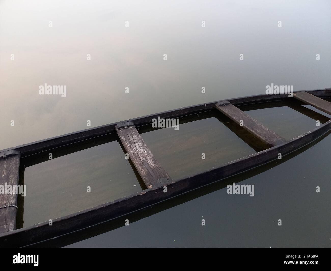 Backwaters von Kerala Stockfoto