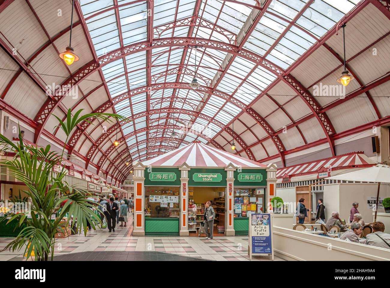 Auf dem Grainger Market in Newcastle upon Tyne, Nordengland Stockfoto