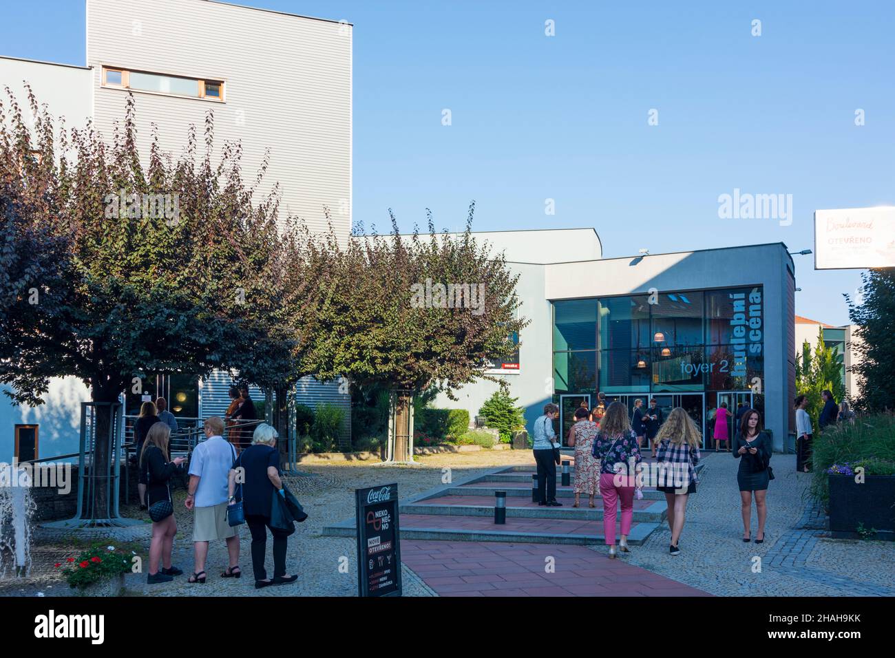 Brünn (Brünn): Stadttheater Brünn (Mestske divadlo), in , Jihomoravsky, Südmähren, Tschechisch Stockfoto