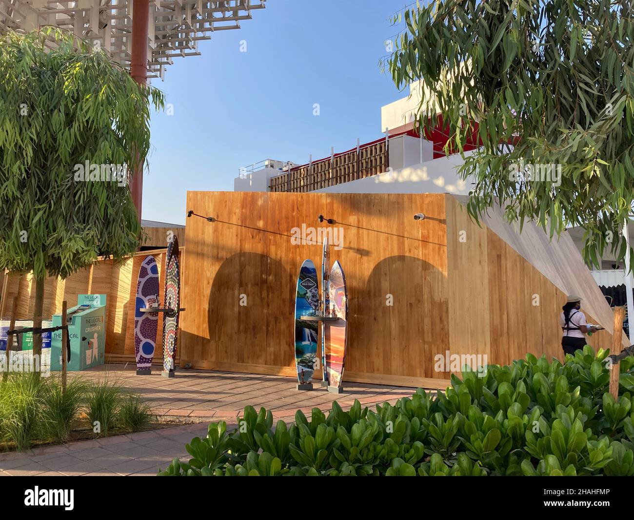 VAE, Dubai - 28. November 2021: Australien-Pavillon auf der World Expo 2020 Stockfoto