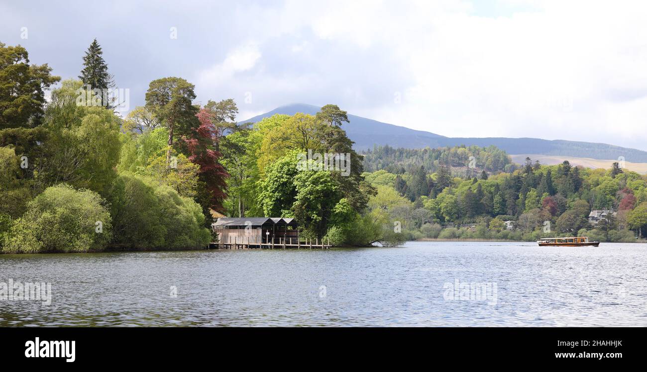 Derwent Water Lake District england Stockfoto