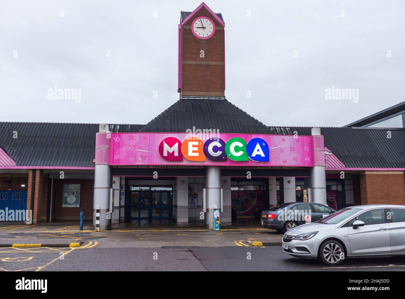 Die Mekka Bingo-Halle in Stockton-on-Tees, England, Großbritannien Stockfoto