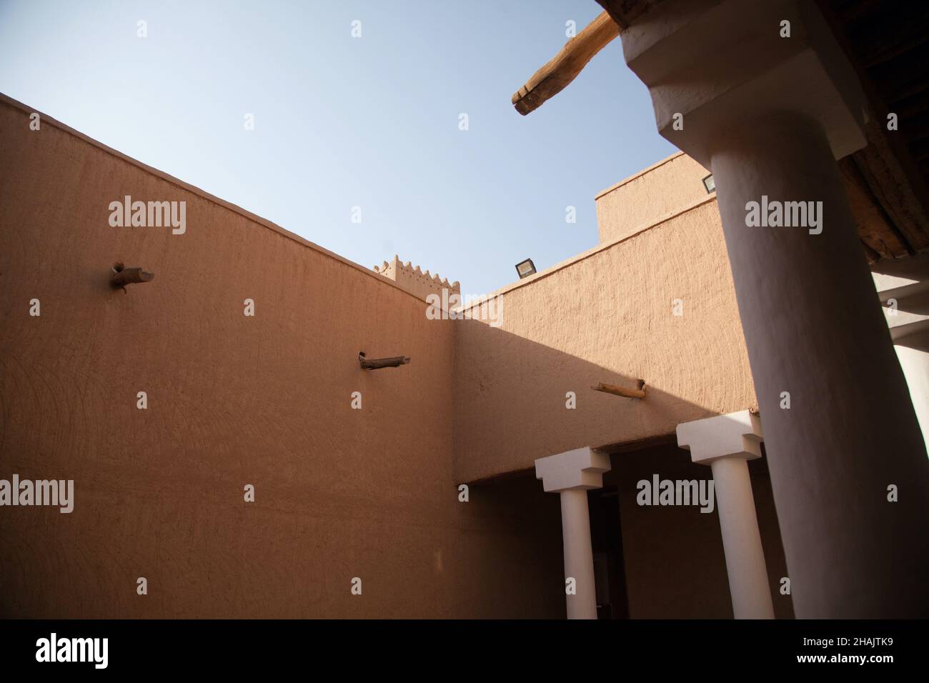 Al Masmak Palace Museum in Riad, Saudi-Arabien Stockfoto