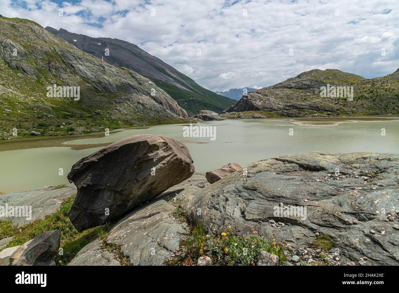 Hochmoor Sandersee im Nationalpark hohe tauern, Großglockner Stockfoto