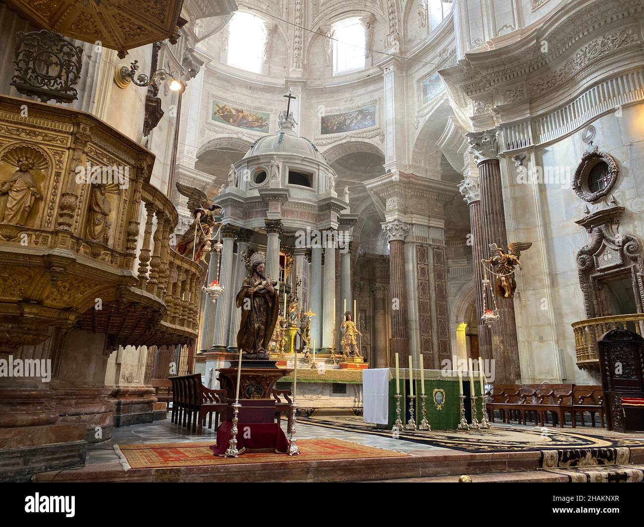 Catedral de Cádiz, Spanien Stockfoto