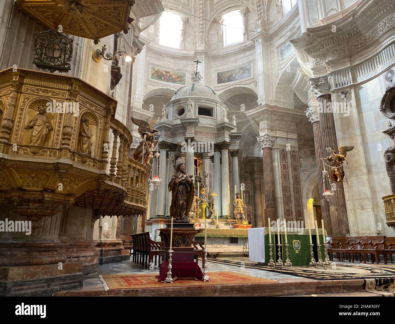 Catedral de Cádiz, Spanien Stockfoto