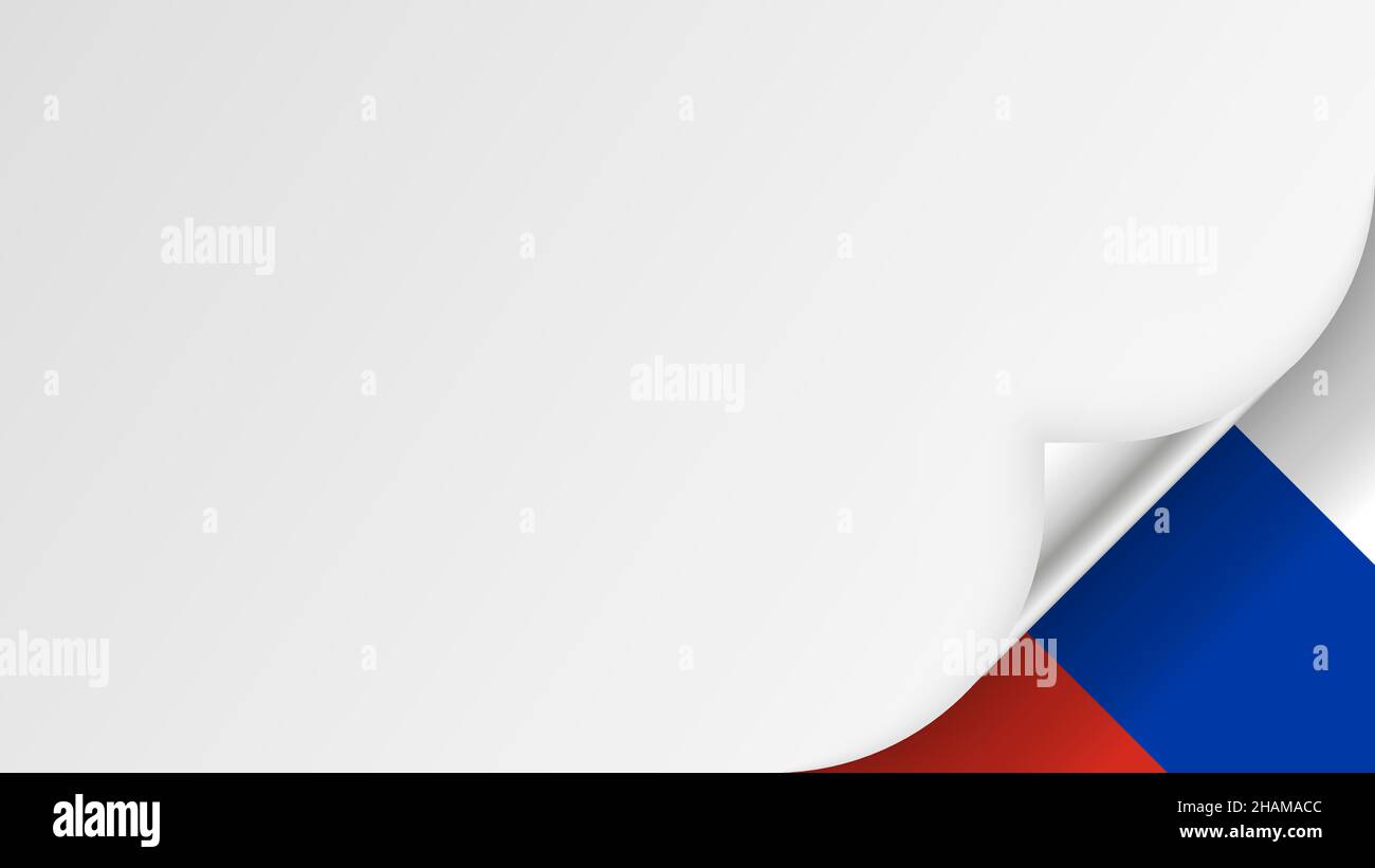 EPS10 Vektor Patriotischer Hintergrund mit Russland Flaggen Farben. Ein Element der Wirkung für die Verwendung, die Sie daraus machen möchten. Stock Vektor