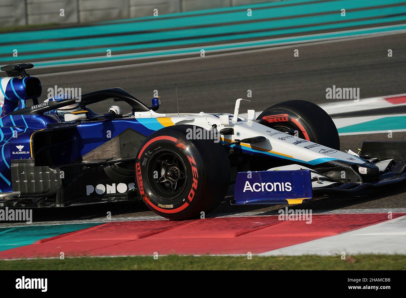 14.12.2021, Yas Marina Circuit, Abu Dhabi, Formel-1-Testfahrten, im Bild Logan Sargeant (USA), Williams Racing Stockfoto