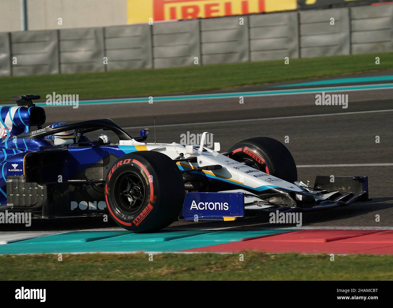 14.12.2021, Yas Marina Circuit, Abu Dhabi, Formel-1-Testfahrten, im Bild Logan Sargeant (USA), Williams Racing Stockfoto
