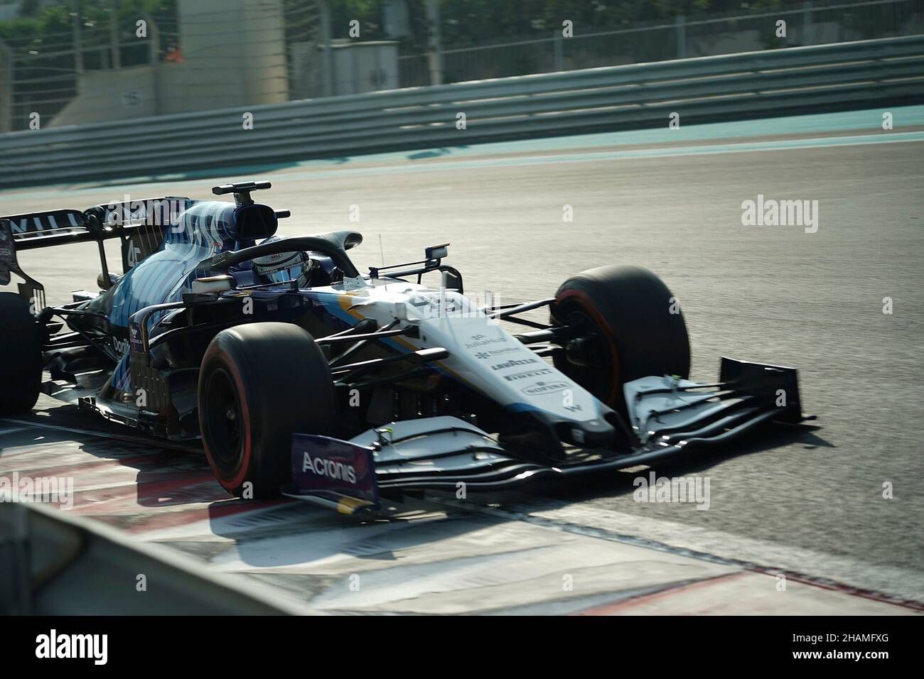 14.12.2021, Yas Marina Circuit, Abu Dhabi, Formel-1-Testfahrten, im Bild Logan Sargeant (USA), Williams Racing Stockfoto