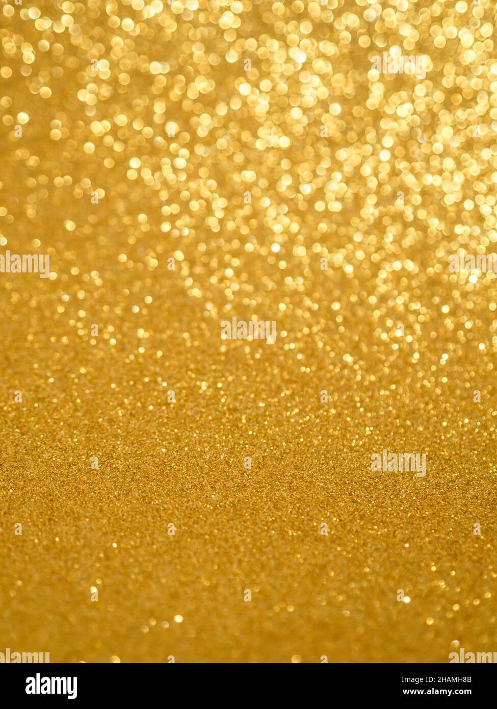 Holigay Gold Glitter Textur weihnachten abstrakten Hintergrund Stockfoto