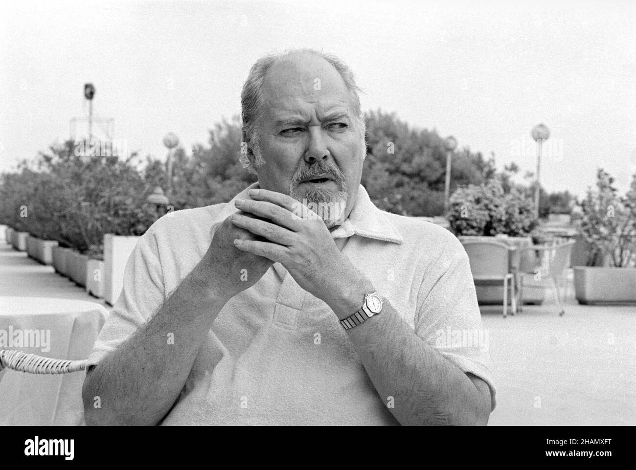 - Festival del Cinema di Venezia 1982; il regista americano Robert Altman - Venice Film Festival 1982; der amerikanische Regisseur Robert Altman Stockfoto