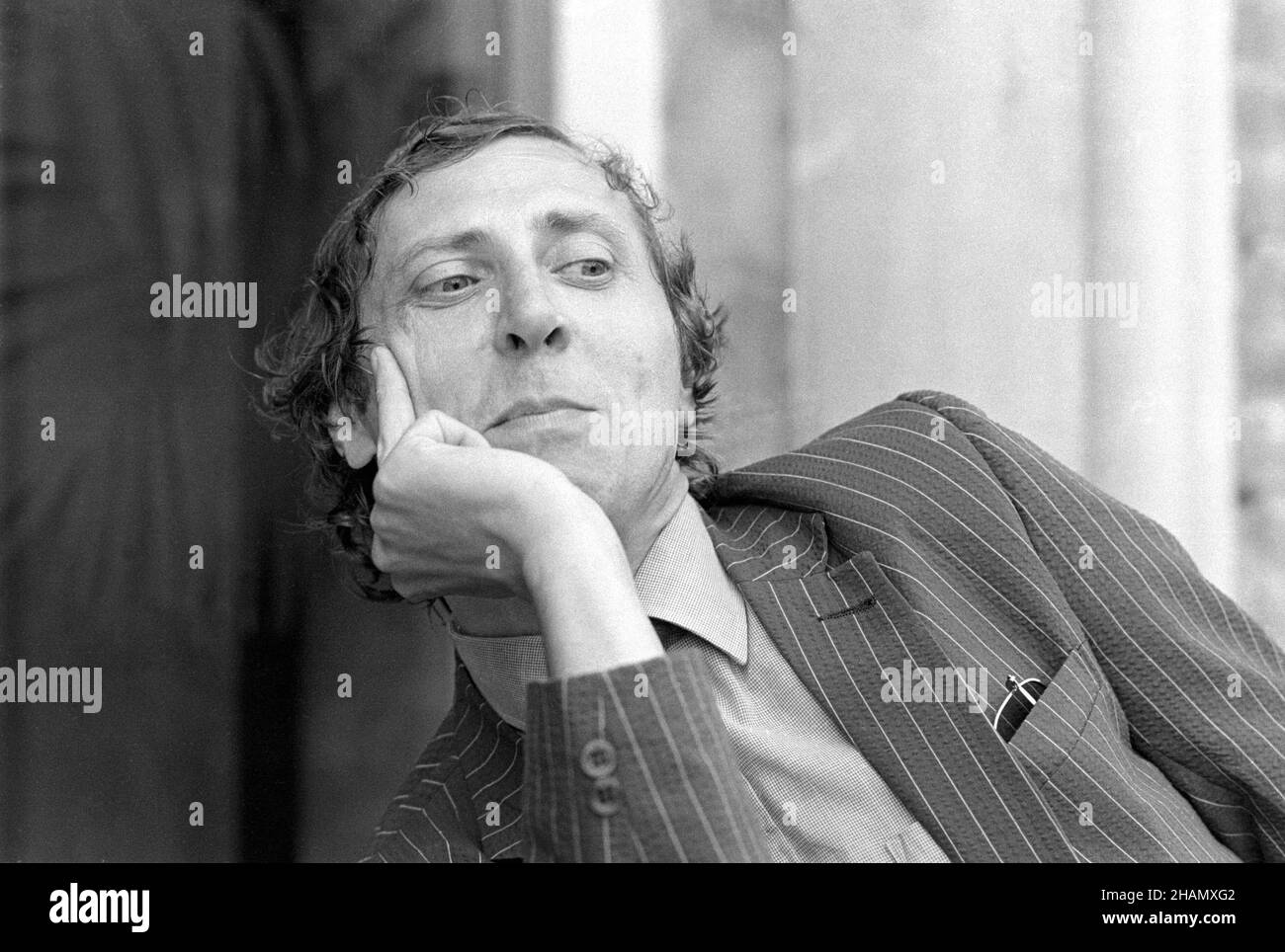 - Festival del Cinema di Venezia 1982; il regista inglese Peter Greenaway - Venice Film Festival 1982; der englische Regisseur Peter Greenaway Stockfoto
