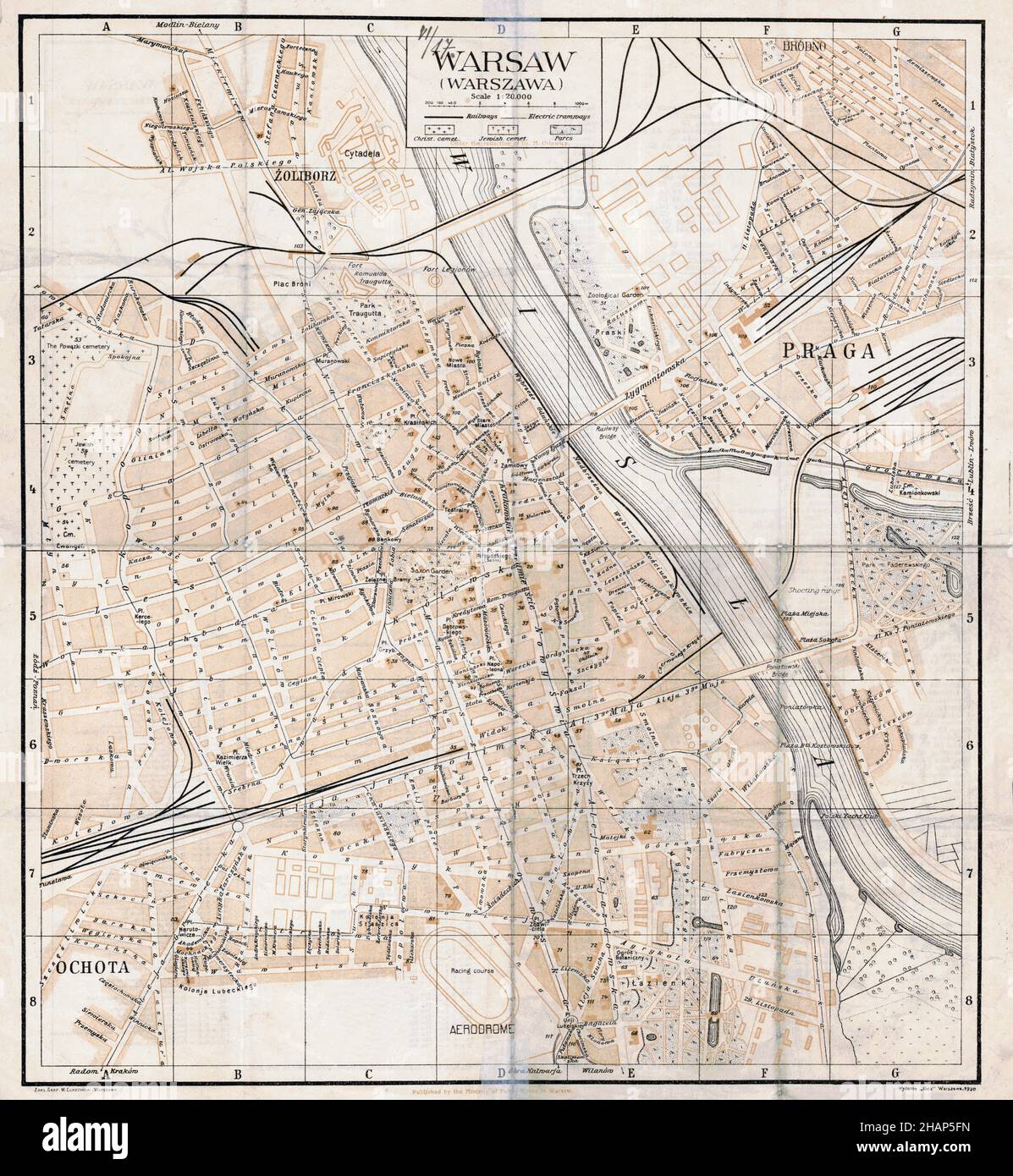 Warschau Karte, Karte von Warschau, Warschauer Print, Warschauer Poster, Warszawa City, Warschau 