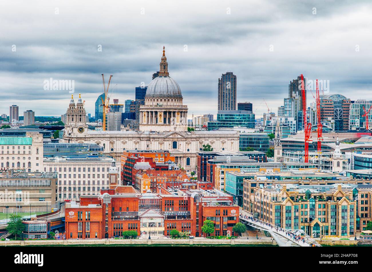 St. Pauls Cathedral, London Stockfoto