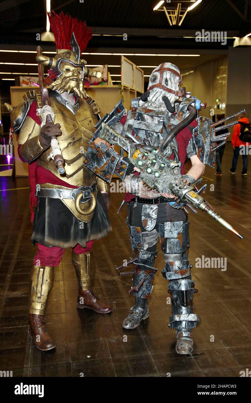 DEU, Deutschland, Dortmund, 04.12.21, Messe Dortmund Westfalenhallen, Deutscher Comic Con Dortmund 2021, Cosplayer Stockfoto