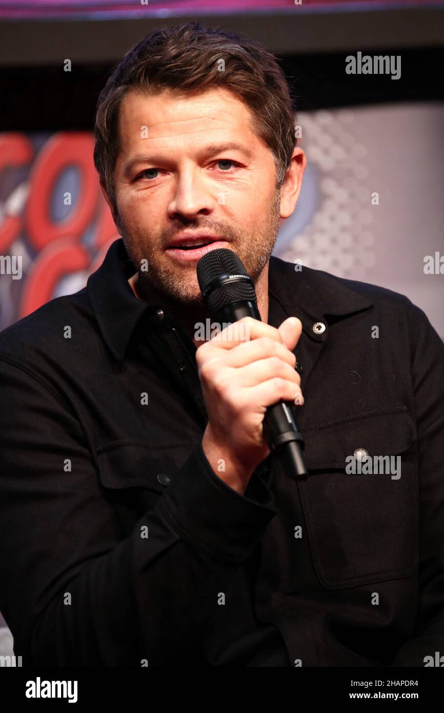 DEU, Deutschland, Dortmund, 03.12.21, Messe Dortmund Westfalenhallen, Deutsch Comic Con Dortmund 2021, Misha Collins (Supernatural) Stockfoto