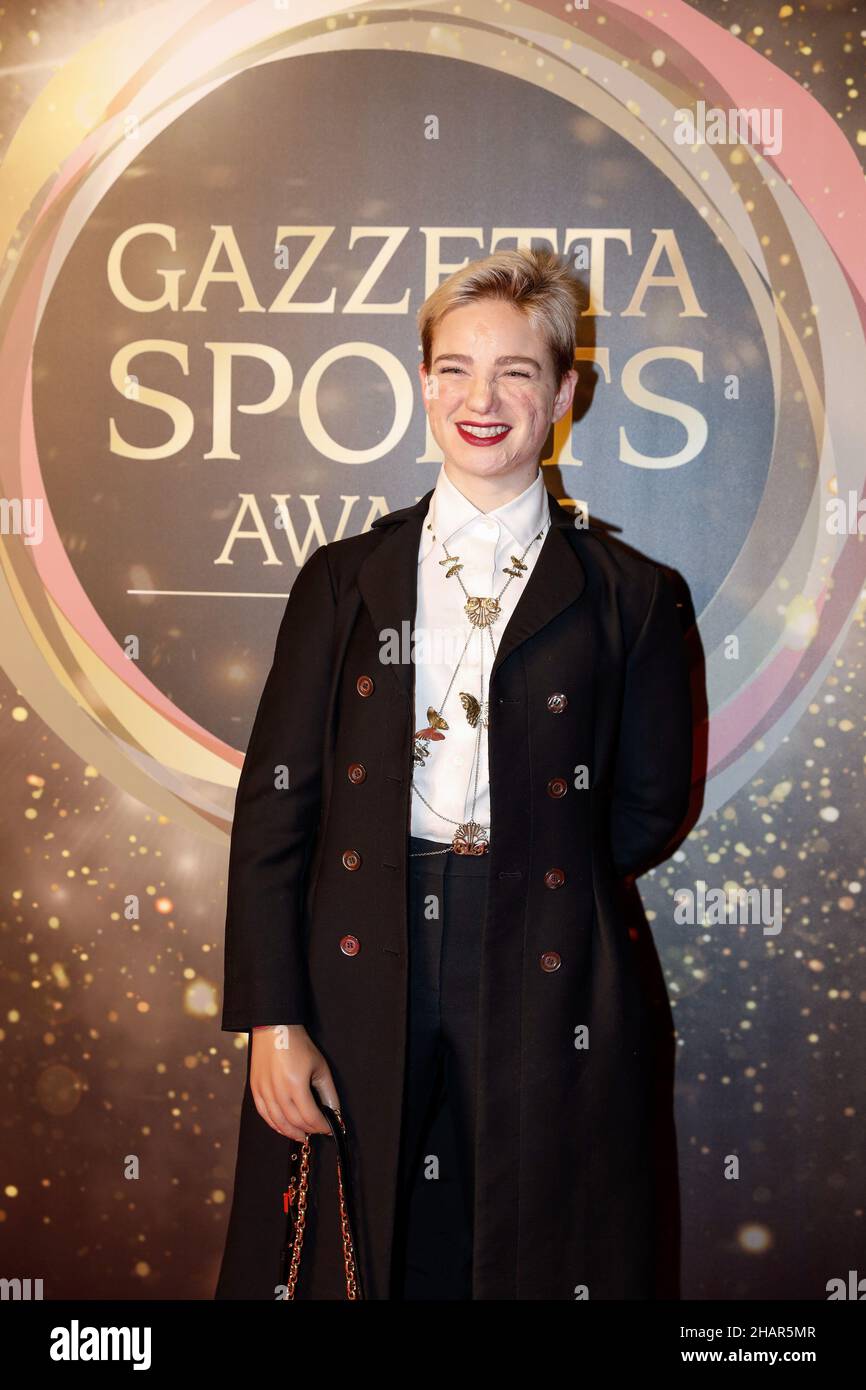 Mailand, Italien. 14th Dez 2021. Bebe Vio during Gazzetta Sports Awards 2021, Events in Milan, Italy, December 14 2021 Quelle: Independent Photo Agency/Alamy Live News Stockfoto