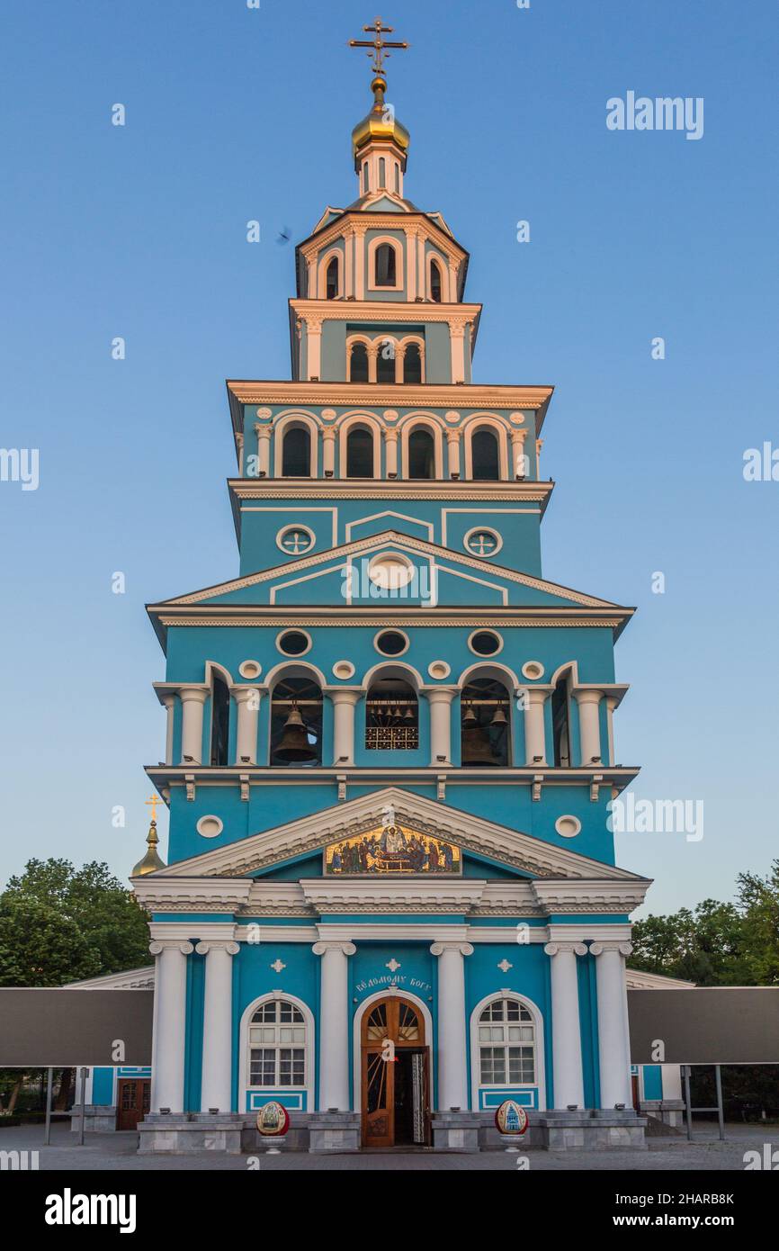 Kathedrale der Heiligen Himmelfahrt in Taschkent, Usbekistan Stockfoto