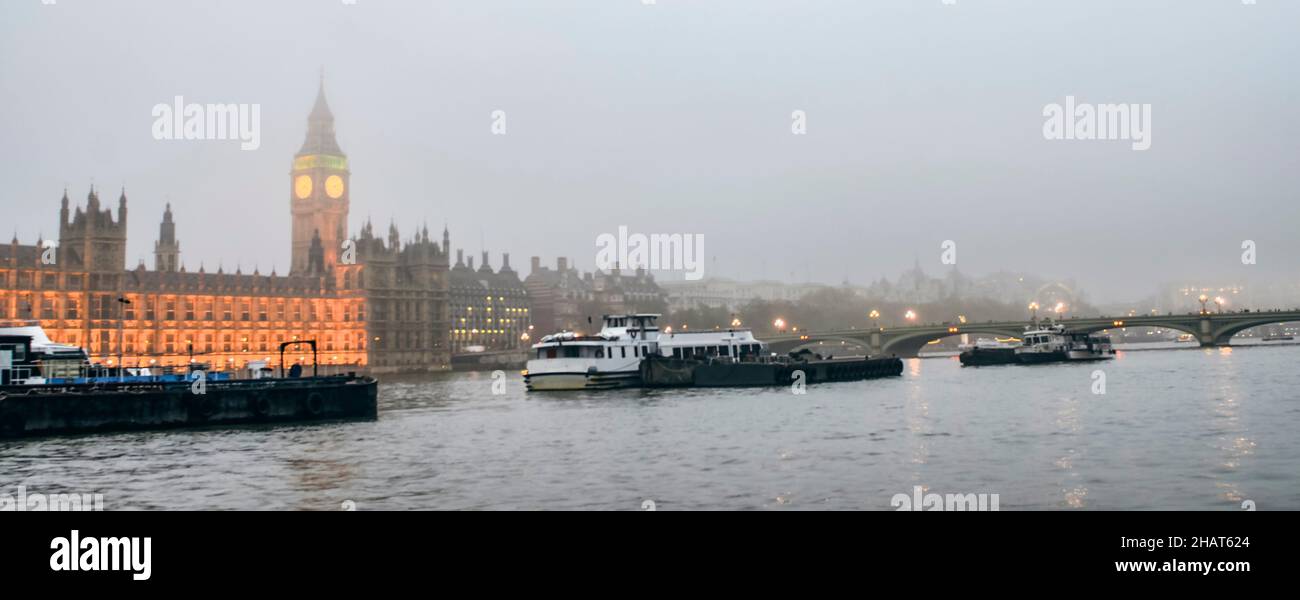Palace of Westminster, Heimat des britischen Parlaments, Houses of Parliament Stockfoto