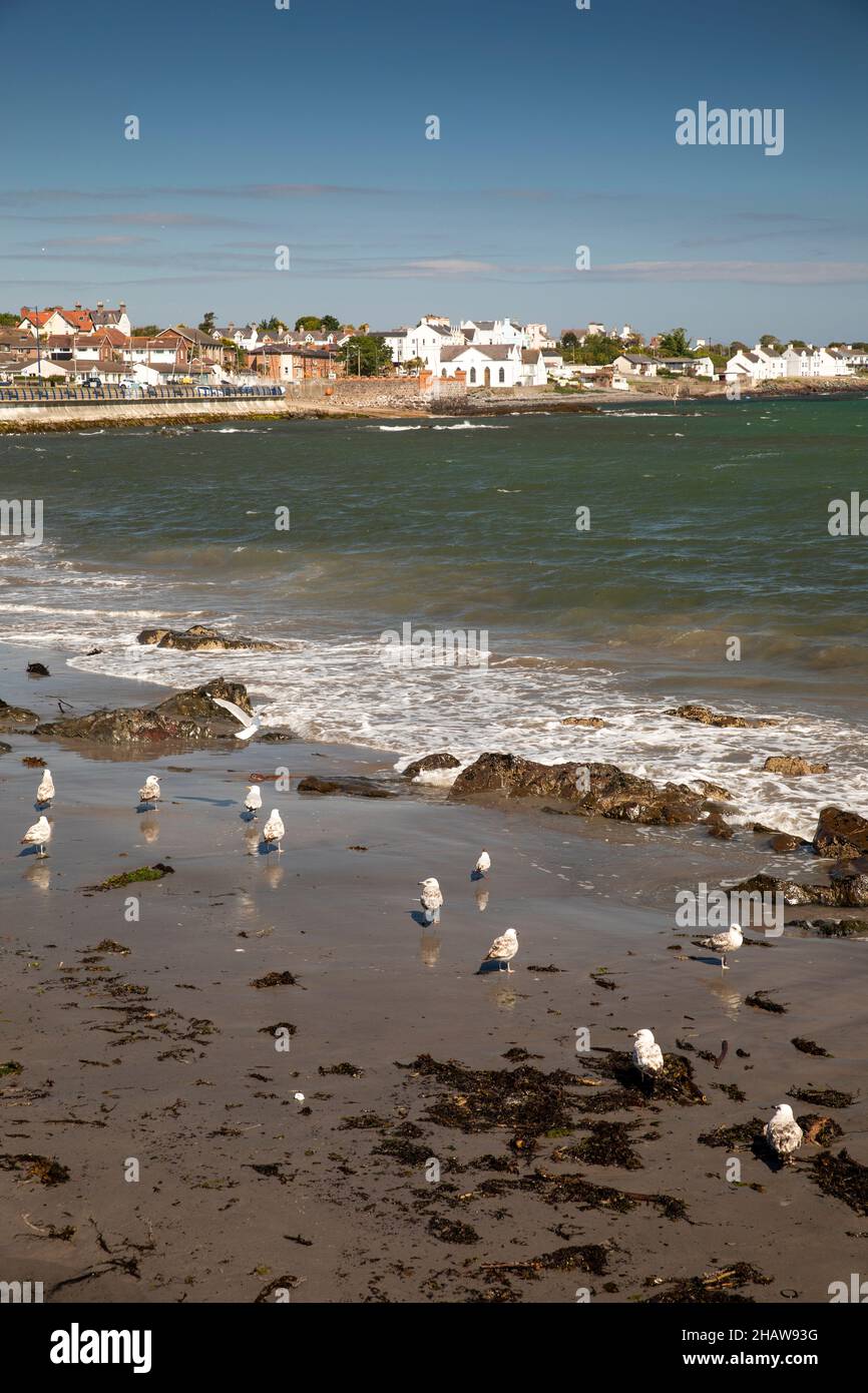 Großbritannien Nordirland, Co Down, Donaghadee, Parade, Strandpromenade Stockfoto