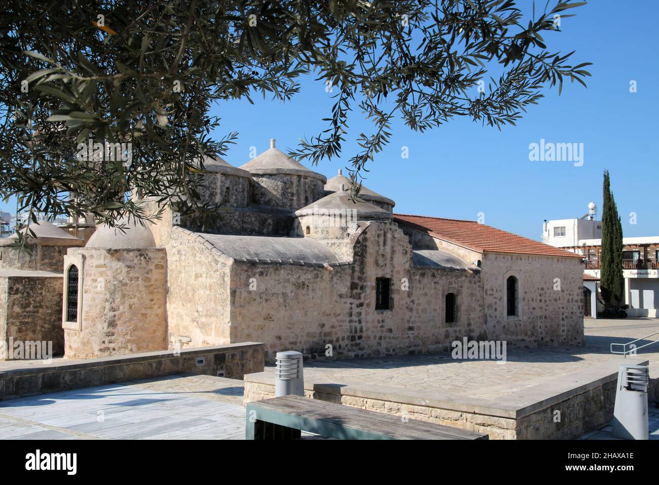 Agia Paraskevi Kirche in Geroskipou, Zypern Stockfoto